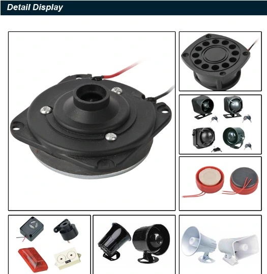 Piezo Alarm Siren Car Alarm